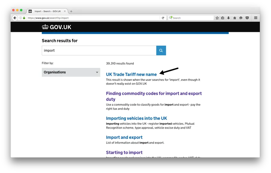 GOV.UK prototype